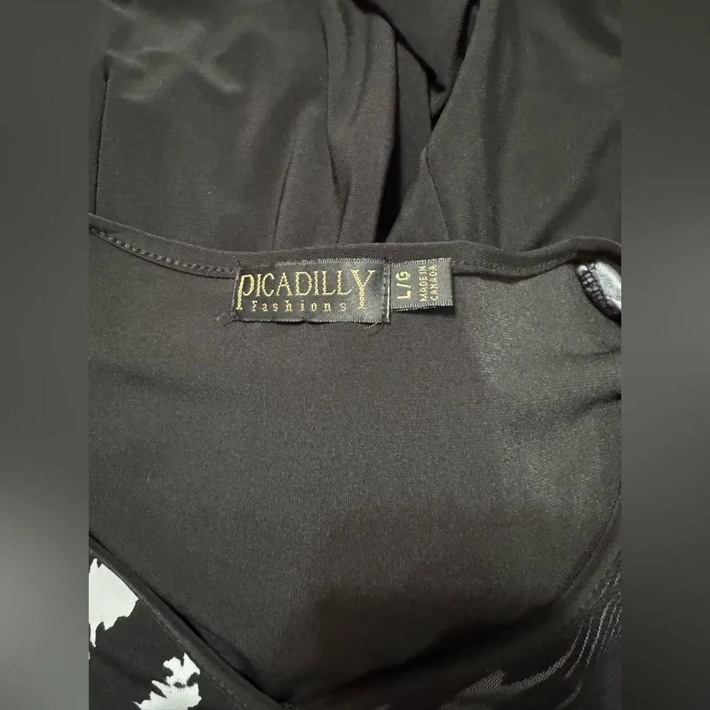 Picadilly Fashions black & white top! - Picture 13 of 14